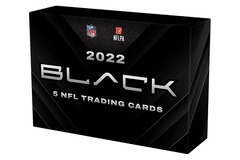 2022 Panini BLACK NFL Football Hobby Box